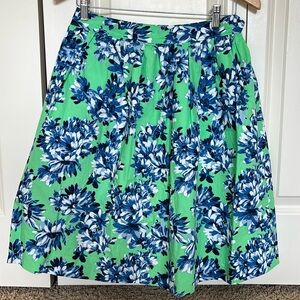 J. Crew Flower A-Line Skirt Size 4